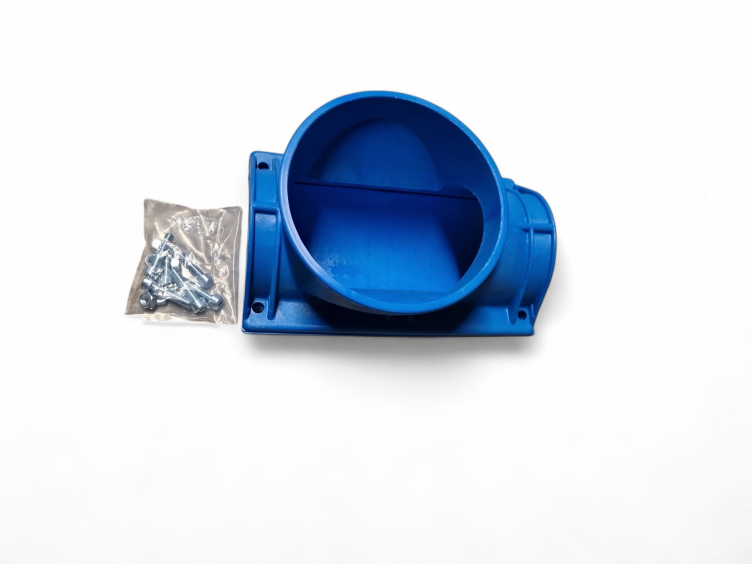 Ein- und Auslauf OK160 für Foerderschnecke 102